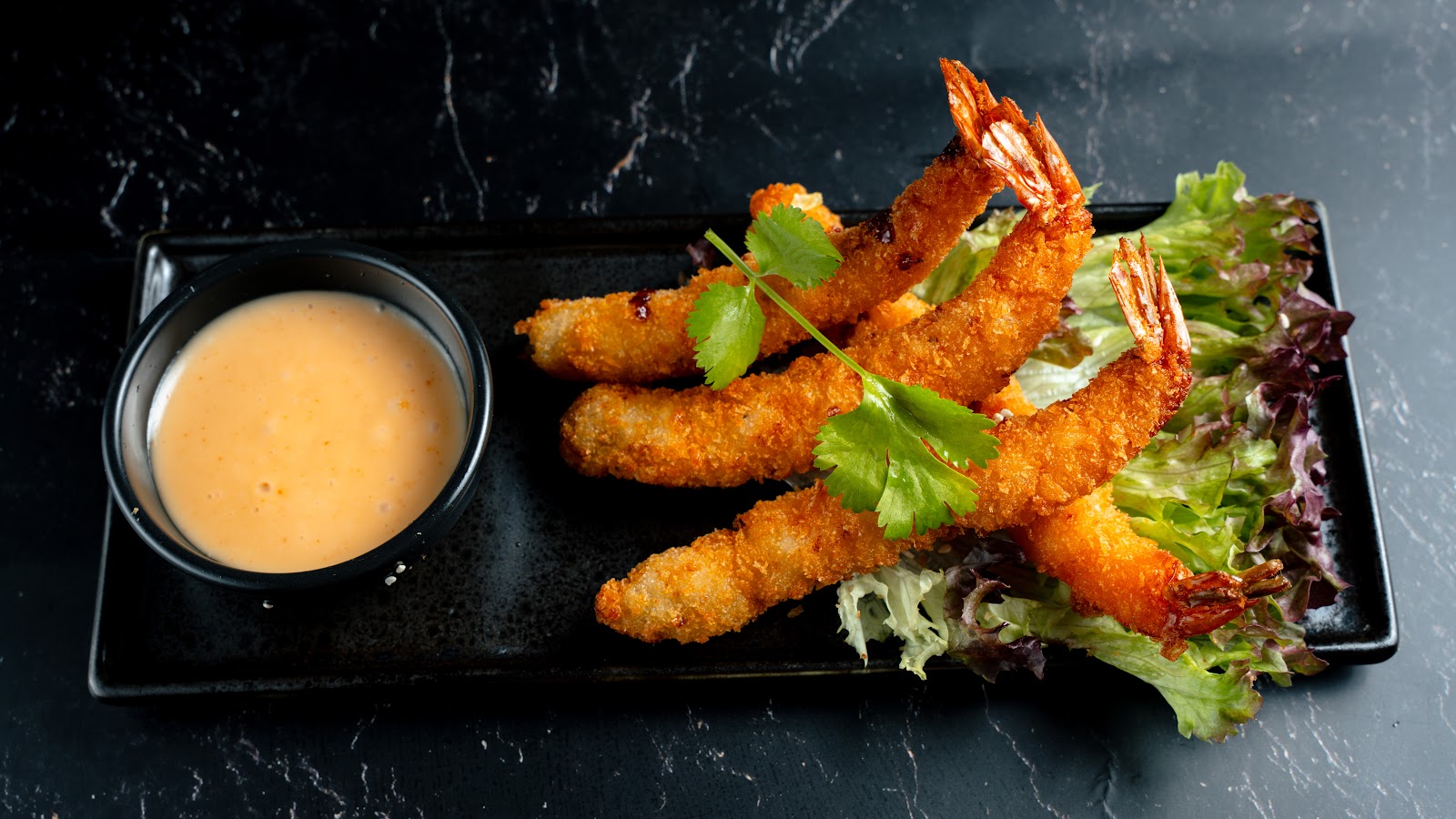 Emerald Crunch Prawns