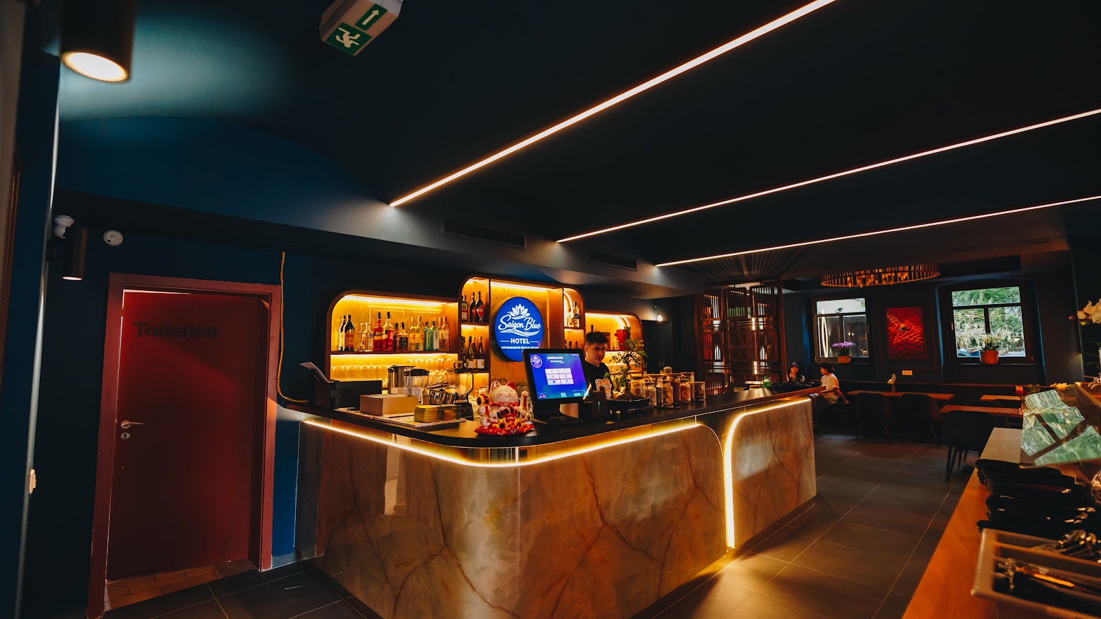 Bar des Saigon Blue